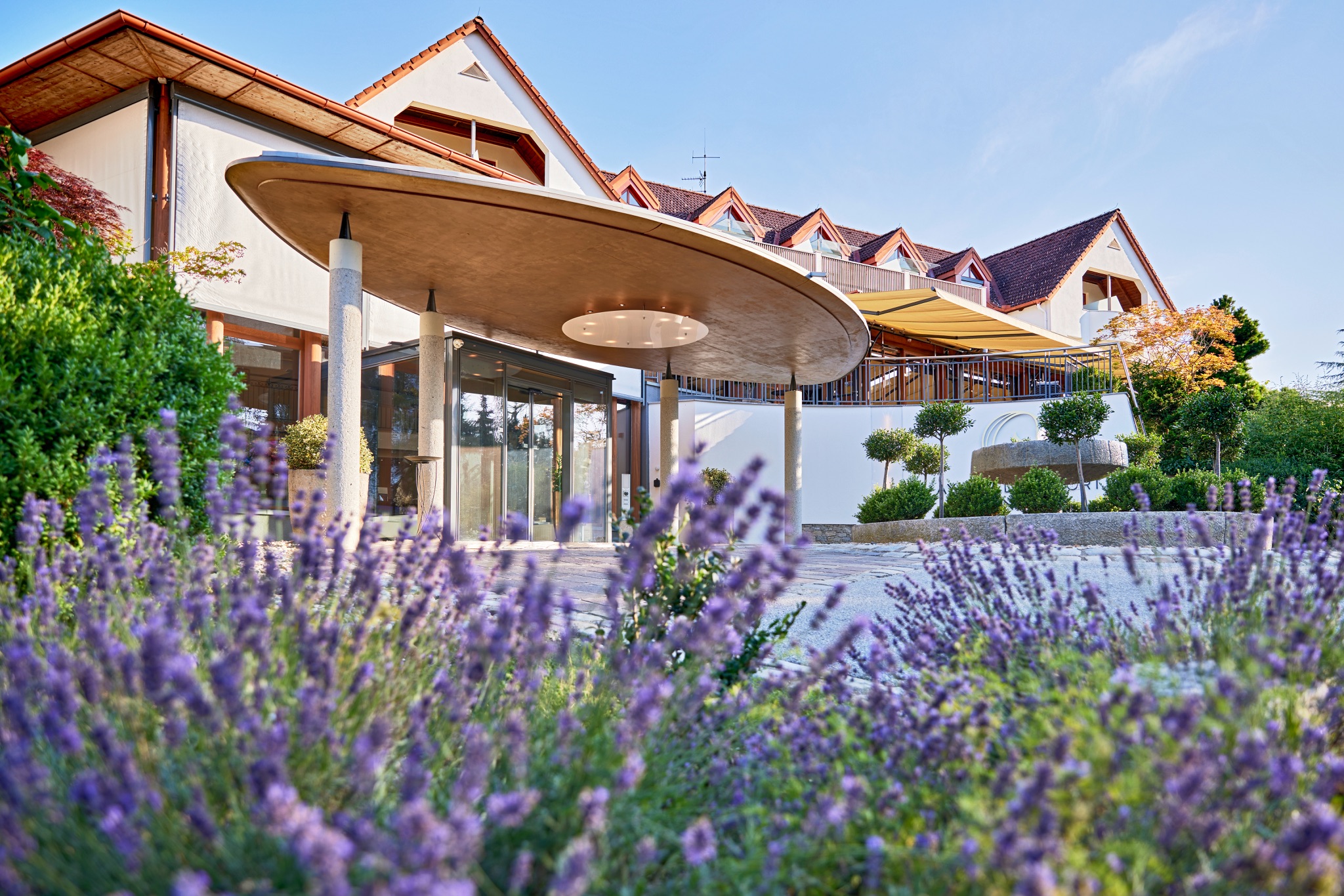 Ayurveda Resort Mandira exterior surrounded by greenery