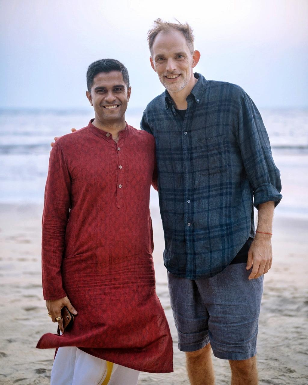 Thomas Tuchel with Dr. Vignesh