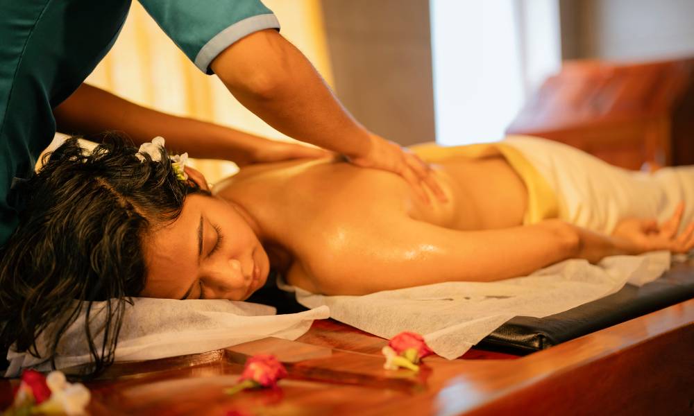 Abhyangam treatment