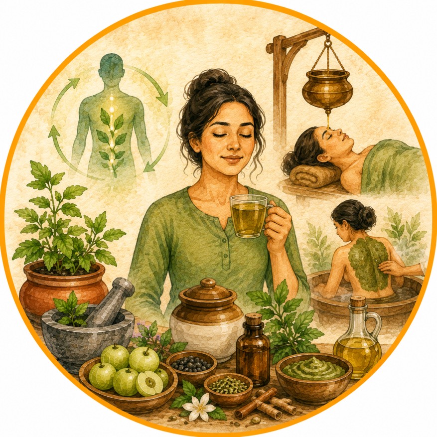 Ayurvedic Treatment for General Detox at Sitaram Retreat