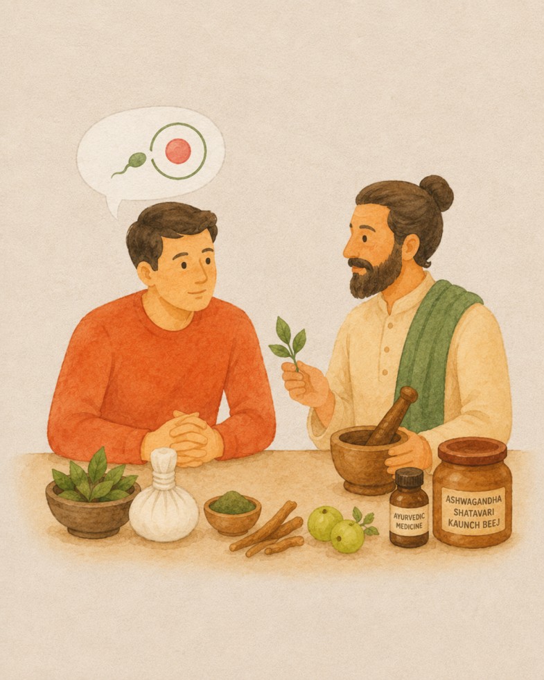 Ayurvedic Treatment for Infertility in Male at Sitaram Retreat