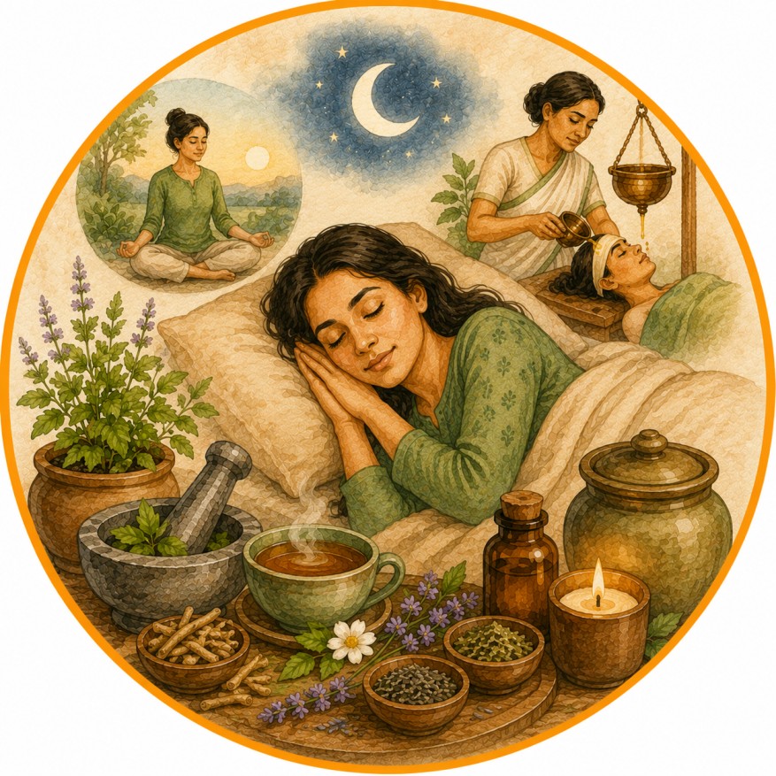 Ayurvedic Treatment for Sleep Improvement
