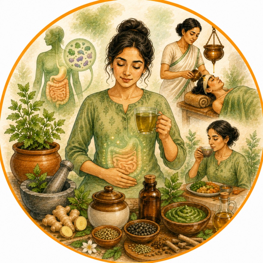 Ayurvedic Treatment for SIBO at Sitaram Retreat