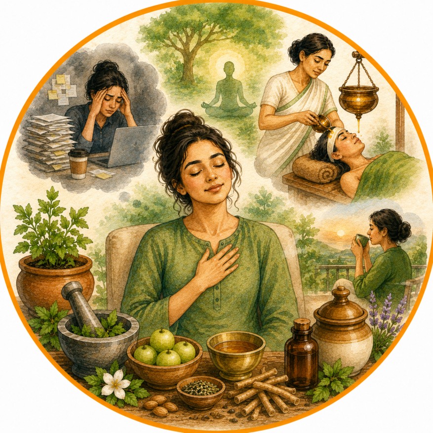 Ayurvedic Treatment for Burnout at Sitaram Retreat