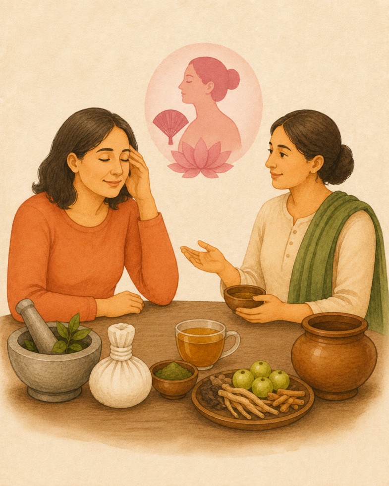 Ayurvedic Treatment for Menopause at Sitaram Retreat